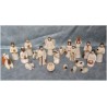 Crèche Onillon 16 sujets 10cm artisanale pierre reconstitué
