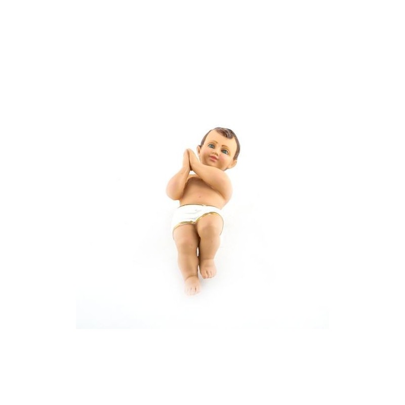 Statue de l'Enfant Jésus en résine. 20 cm