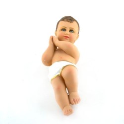 Standbeeld van het Kind Jezus in hars.25cm