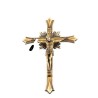 CRUCIFIX  18CM METAL BRONZÉ