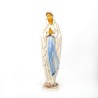 Statue de Notre Dame de Lourdes en porcelaine. 64 cm