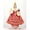 Statue de Jésus de Prague en porcelaine. 44 cm. peut se mettre à l'extérieur