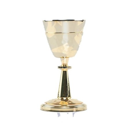 Calice de luxe 13cm doré