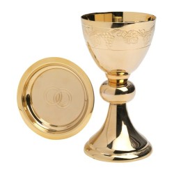 Glas met patheen H 19 cm Pl. Maar