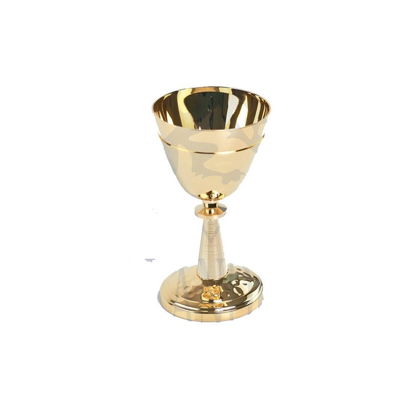 Calice de luxe 14cm doré