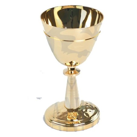 Calice de luxe 14cm doré
