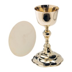 Pot met patheen Pl. Goud H 22CM