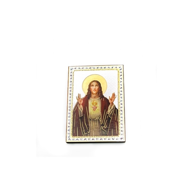 Icon 10x14 Heilige Hart van Jezus