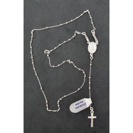 Perlenketting 1.5mm in zilver