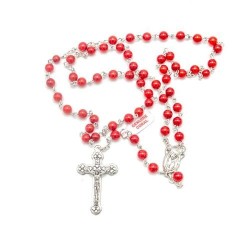 Chapelet pierre de corail