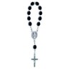 Dizainier perles cristal noir 8mm