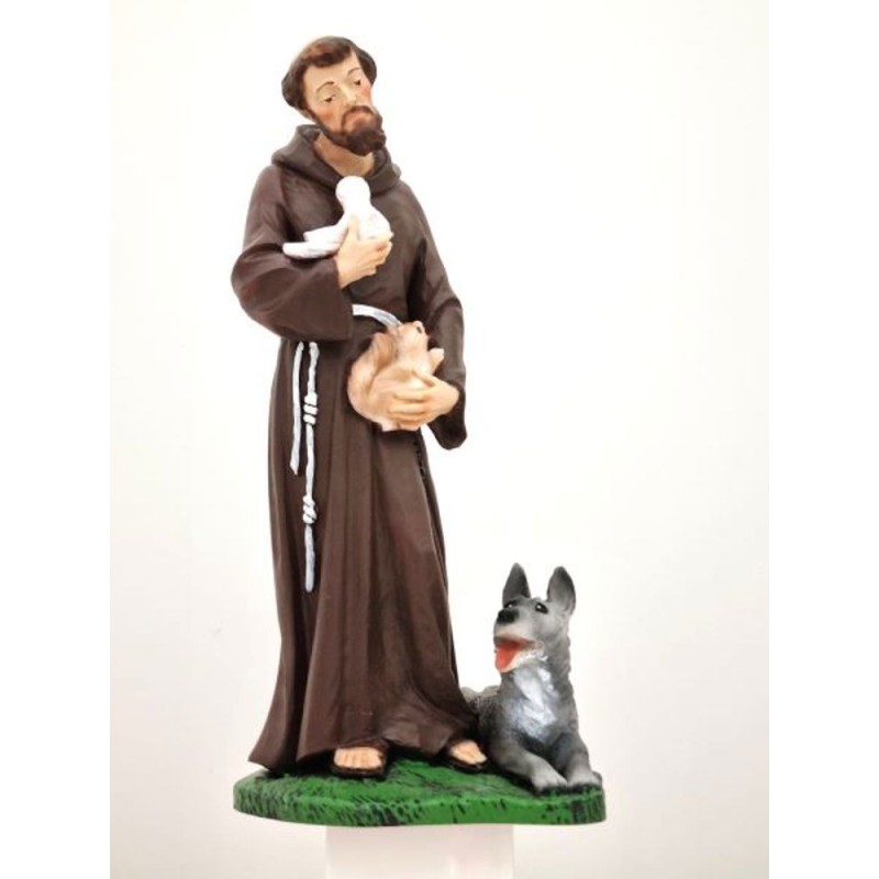 Standbeeld St. Francois 30 cm hars