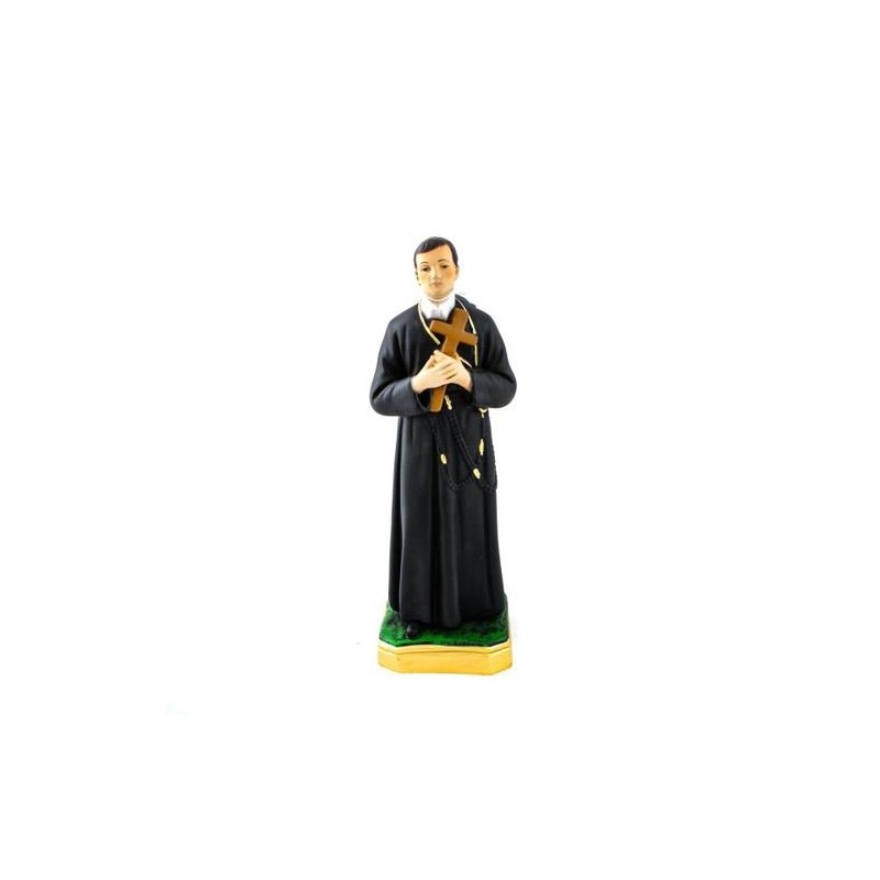 Statue de Saint Gérard en résine. 30 cm