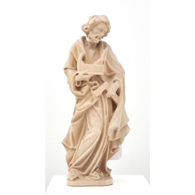 Houten standbeeld van de heilige Jozef. 12 cm