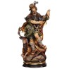 Gesneden houten beeld St. Hubert 20cm