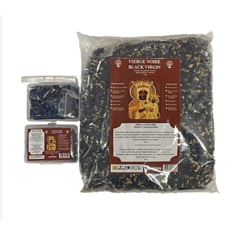 Encens en grains boite de 50Gr Vierge Noire