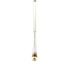 Gefacetteerde wierookvat. 17 cm