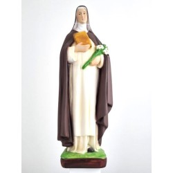 Standbeeld van Saint Catherine in hars. 40 cm