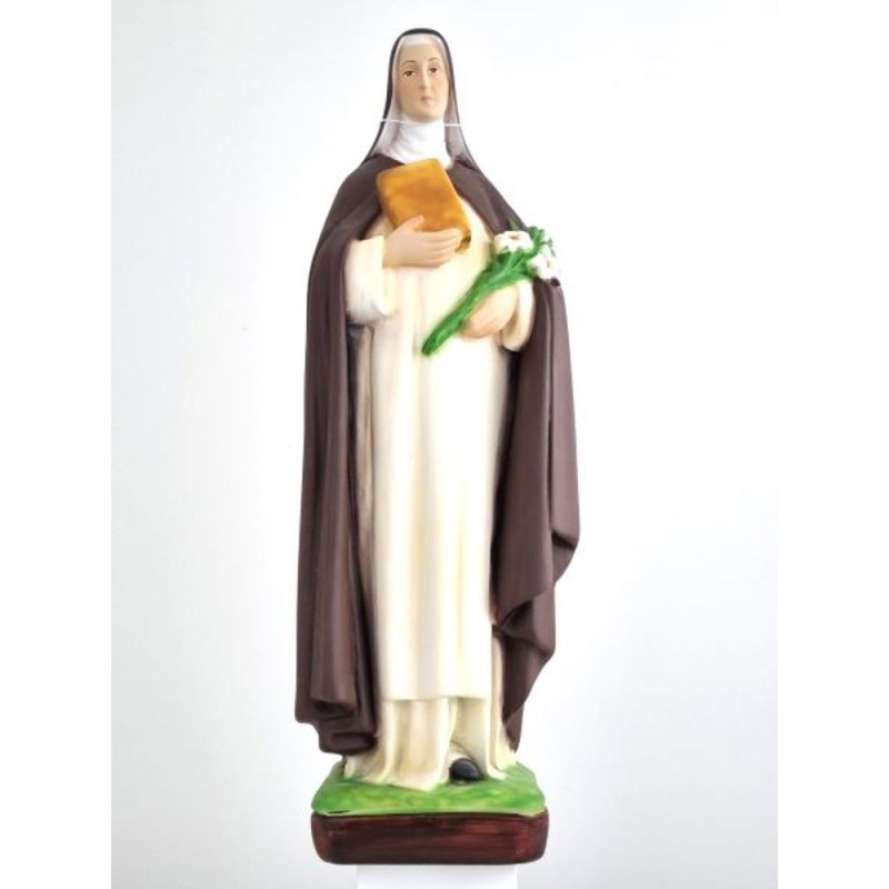 Standbeeld van Saint Catherine in hars. 40 cm