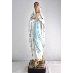 Statue Notre Dame de Lourdes résine 85 CM