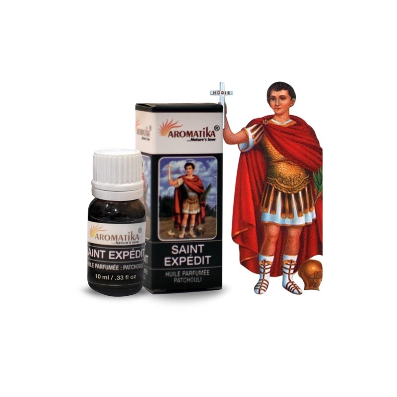 "Huile essentielle parfumée de St Expedit. 10 ml	"