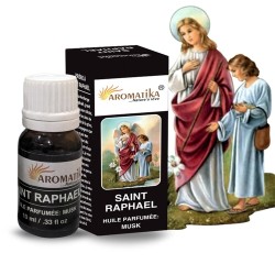 Huile essentielle parfumée de Saint Raphael. 10 ml