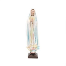 Statue de Notre Dame de Fatima en résine. 30 cm