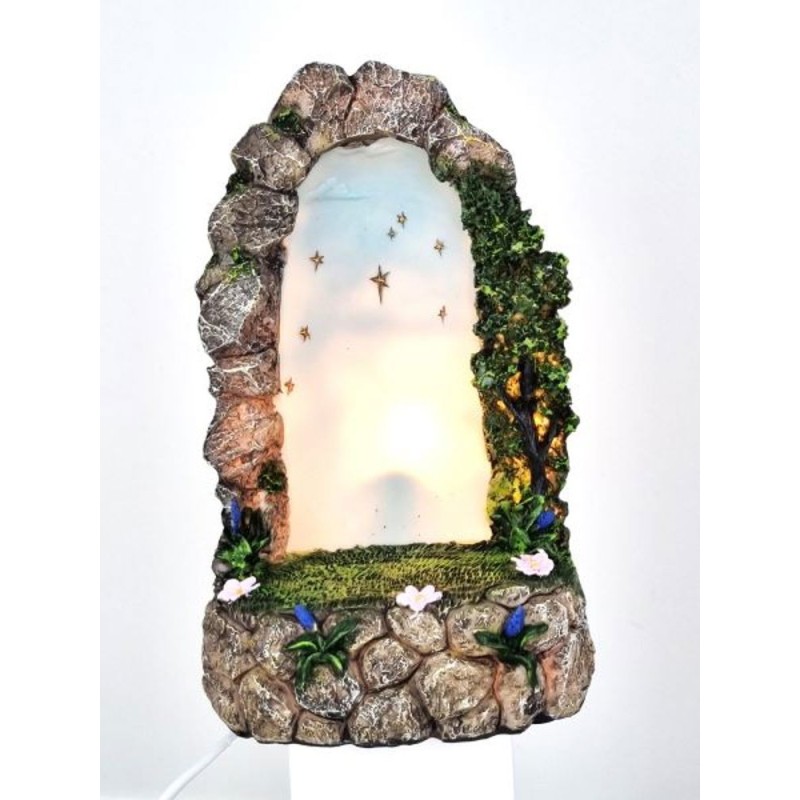 Hars niche met licht. 22 cm