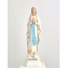 Standbeeld n.D. Lourdes kleurrijk met 15cm-basis