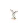 Statue St Michel 20cm blanche