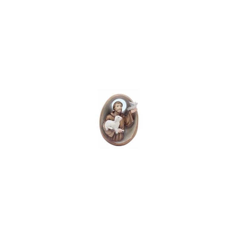   Sleutelhanger reliëf st français 5cm houten 