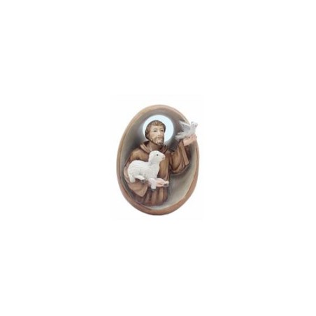   Sleutelhanger reliëf st français 5cm houten 
