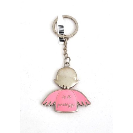 PORTE-CLES ANGE METAL