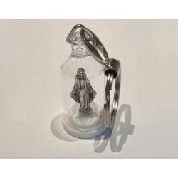 Fles sleutelhanger met wonderbaarste standbeeld
