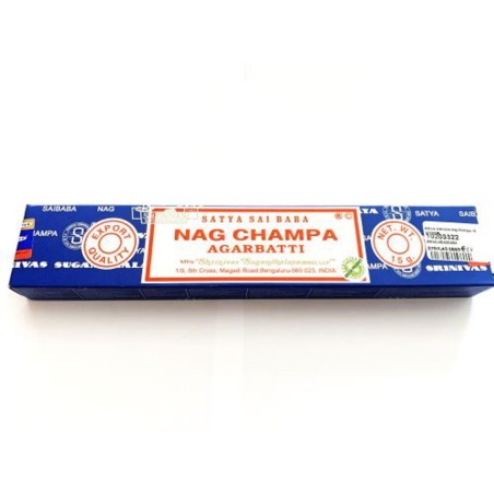 Bâtons d'encens Nag Champa. 15 grammes