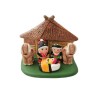 Crèche en céramique bloc  8X7CM - Thaïlande