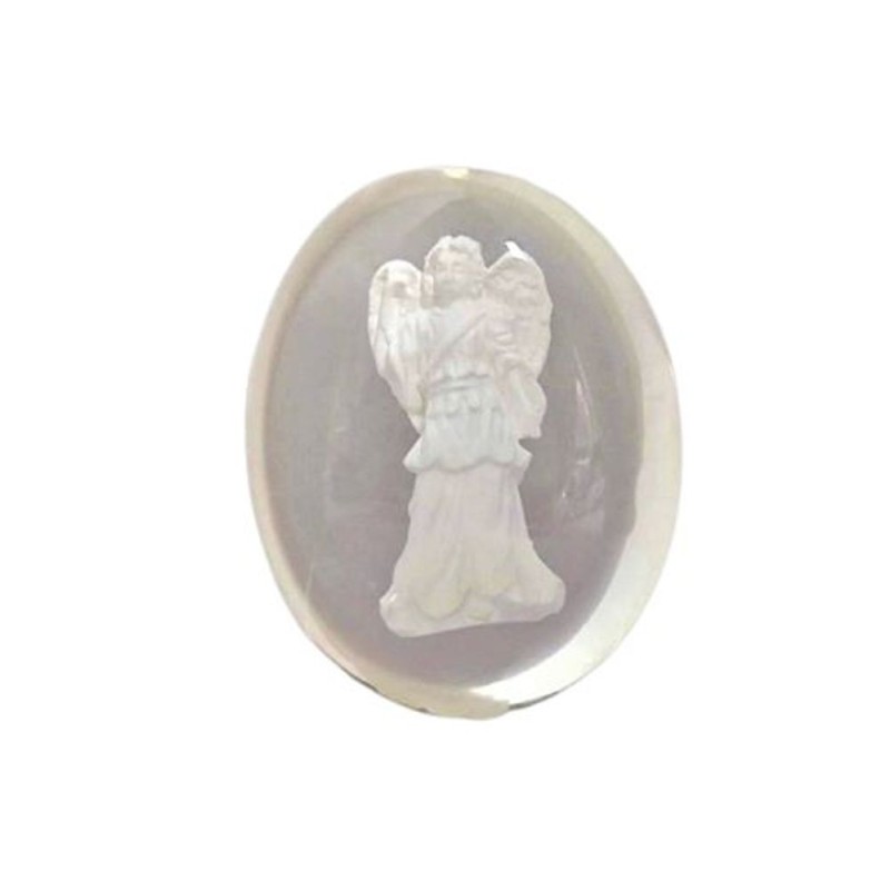 Angel Mini Raphael 3.8x3cm doorzichtige hars