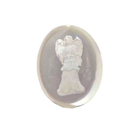 Angel Mini Raphael 3.8x3cm doorzichtige hars