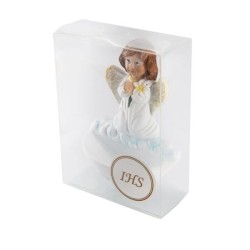 Geloofsbrenger hangend Angel Fille H:12cm hars