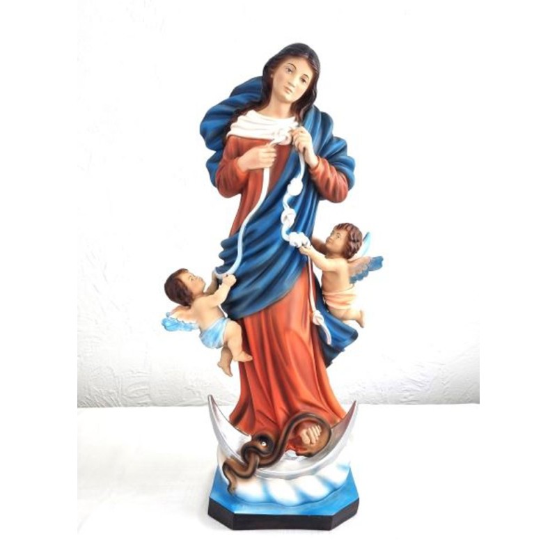Standbeeld van Onze-Lieve-Vrouw die Hars-knopen versloeg. 60 cm