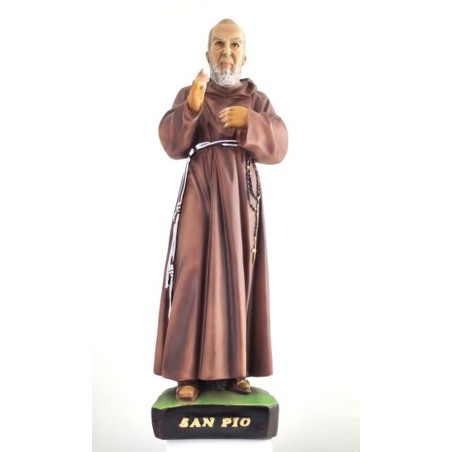 Statue Padre Pio 60cm résine