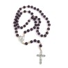 Chapelet sur corde 8mm en pierre - Amethyste