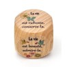 Kleine houten dobbelsteen 4x4cm