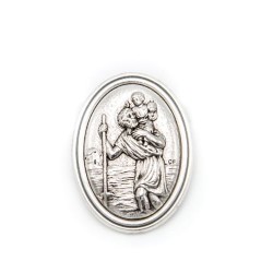 Magnet de Saint Christophe en métal