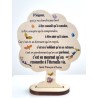 "Houten boom 14x10cm St. Francois