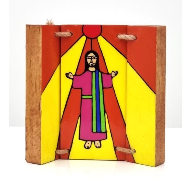 Triptyque de poche Le Christ