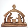Crèche stylisée en bois