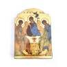 Icon van de Drie-eenheid 14x10 cm