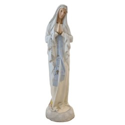 Statue Notre Dame de Banneux 103 cm en poudre de porcelaine