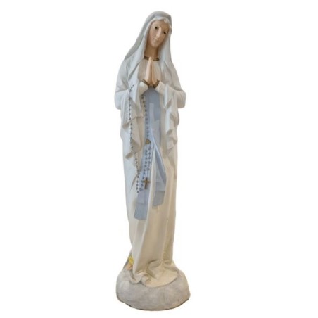 Statue Notre Dame de Banneux 103 cm en poudre de porcelaine